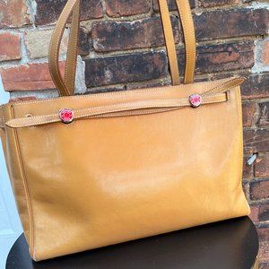 Hermes Tan leather Purse